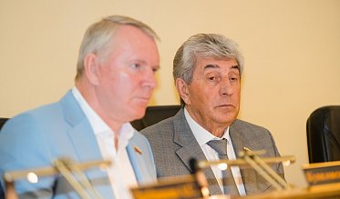 Заседание Законодательного Собрания Оренбургской области